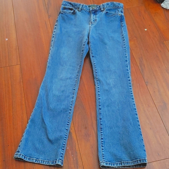 Lauren Ralph Lauren Mid-rise Blue Jeans - Picture 8 of 9